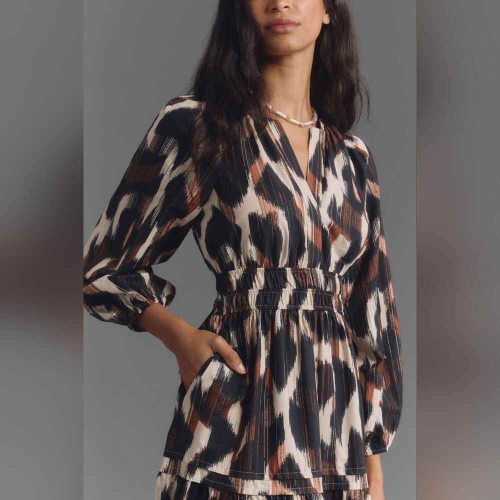 Anthropologie The Somerset Maxi Dress: Long-Sleeve Poplin Edition Size 3X NWT - Picture 5 of 9